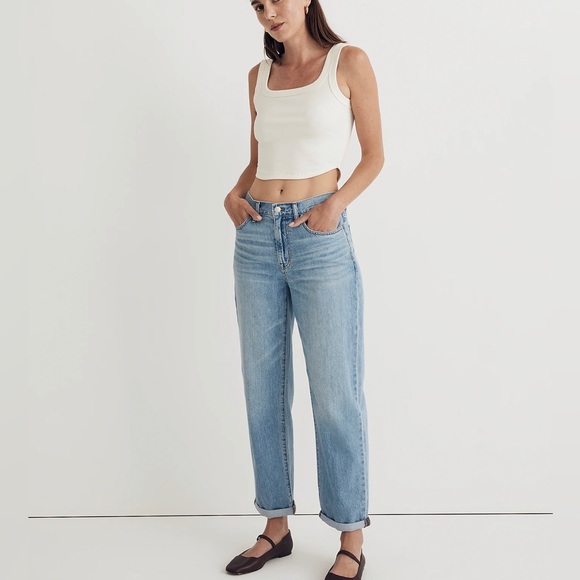 Madewell Denim - Madewell Blue The Slouchy Boy Denim Jeans